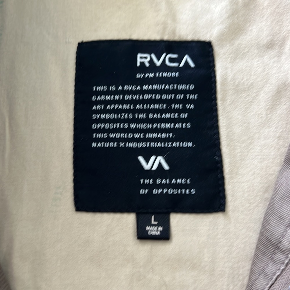 Men’s RVCA Jacket - Large - Picture 3 of 6